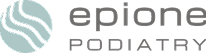 logo - epione podiatry - partner Hermespodia