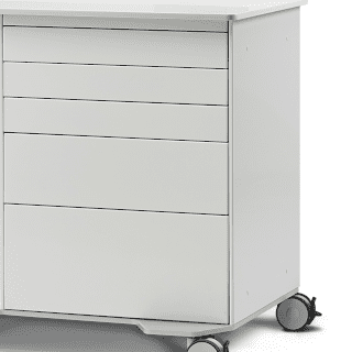 Szuflady - Unit podologiczny Atlas - włoski sprzęt Stern podia