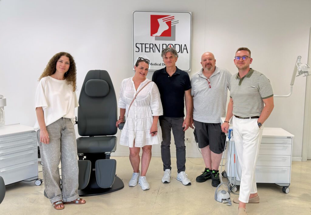 Spotkanie z włoskim producentem sprzętu podologicznego Stern Podia