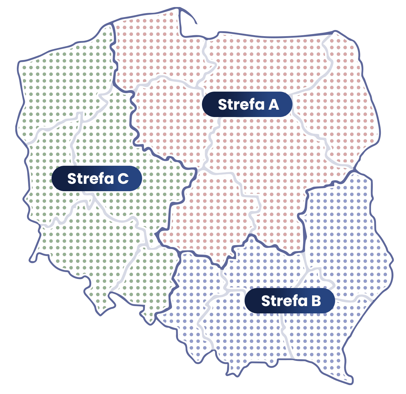 Strefy serwisu technicznego Hermespodia