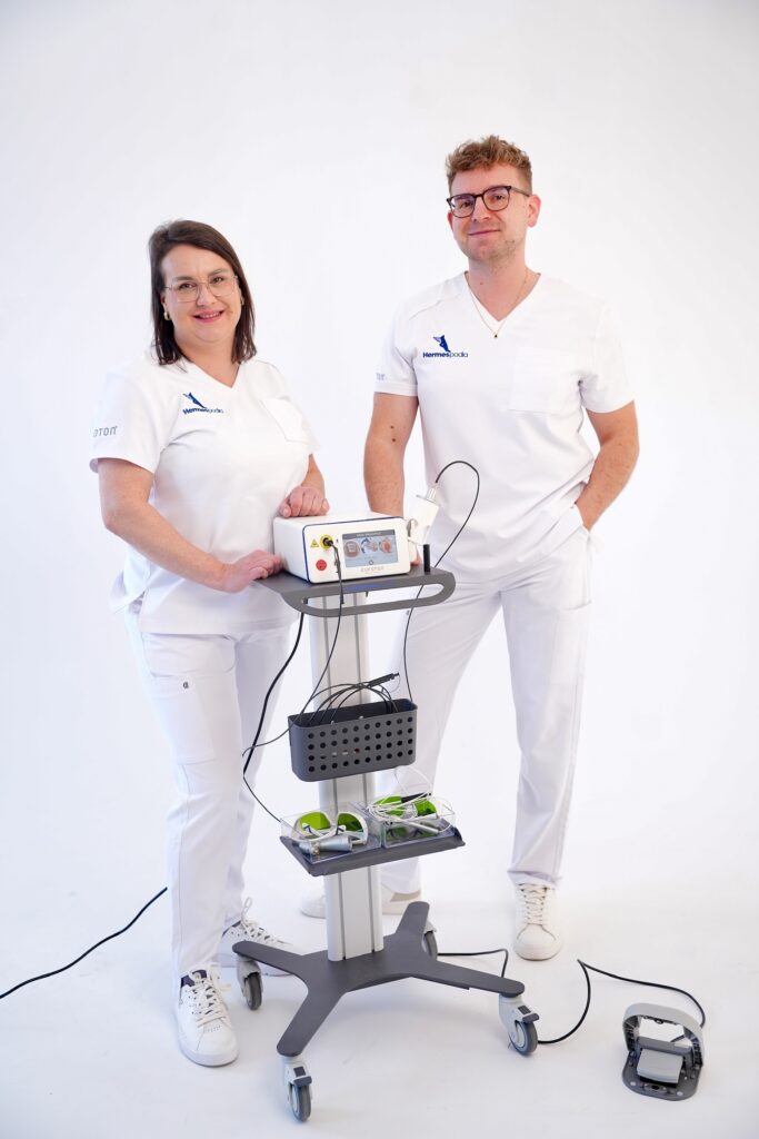 laser eufoton, Gabriela Włodek i Mateusz Gurbisz